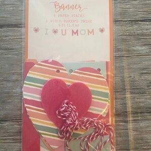 💞 New “I ❤️ U MOM” Mother’s Day Banner Kit